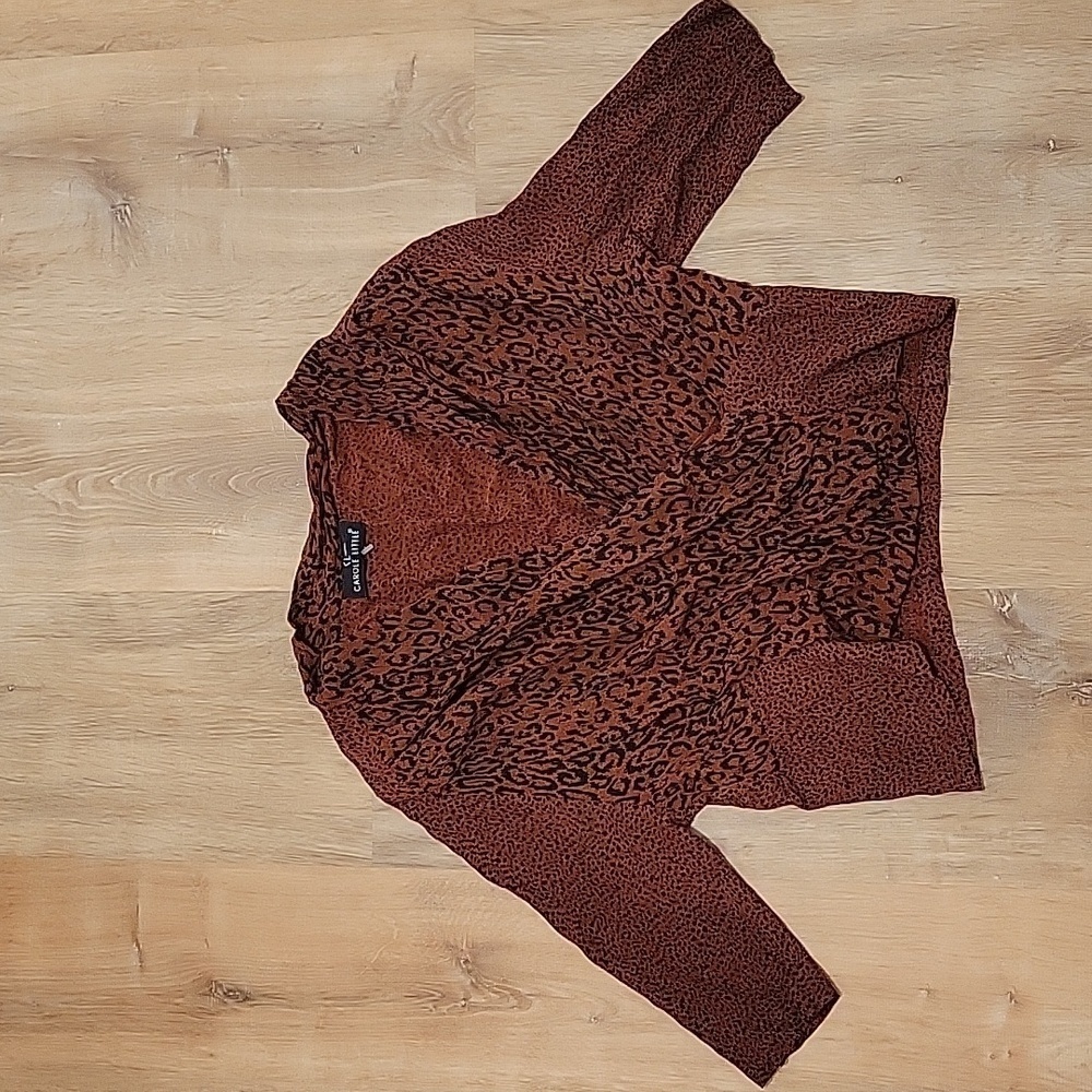 CAROLE LITTLE Crop Blouse S